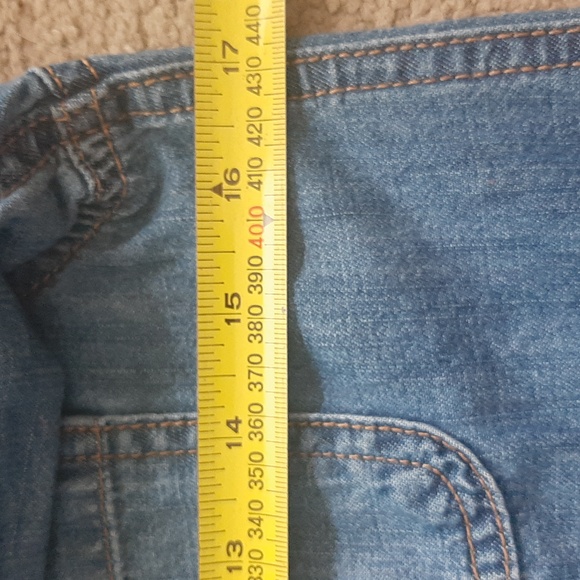 Women's New Look Denim Long Sleeves shirt Size US 8 or XS - Picture 11 of 12